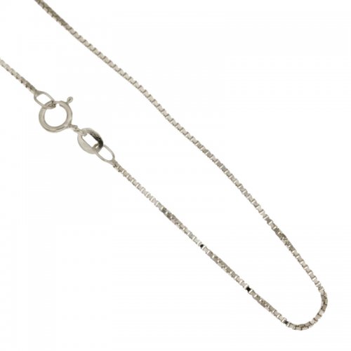 Collana Unisex in Oro Bianco 803321719484