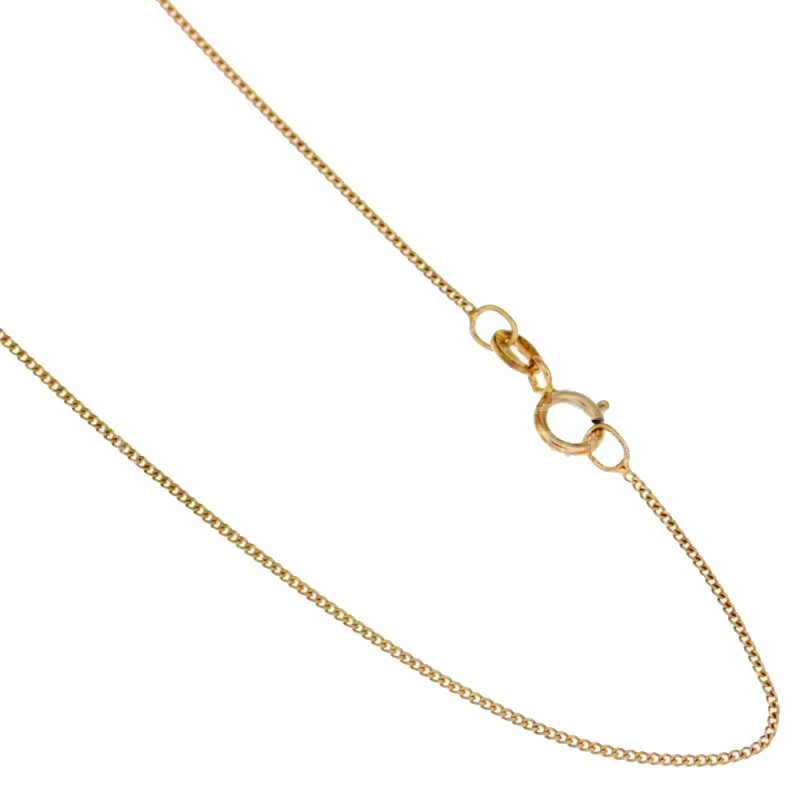Unisex-Halskette aus Gelbgold 803321720389