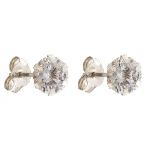 Women's White Gold Earrings 803321715954
