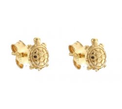 Turtle Yellow Gold Women's Earrings 803321732654