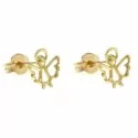 Yellow Gold Angels Woman Earrings 803321728728