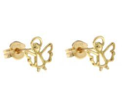 Yellow Gold Angels Woman Earrings 803321728728