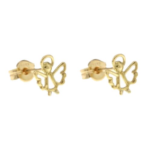 Yellow Gold Angels Woman Earrings 803321728728