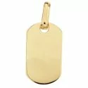 Yellow gold customizable medal pendant 803321731698