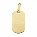 Yellow gold customizable medal pendant 803321730865