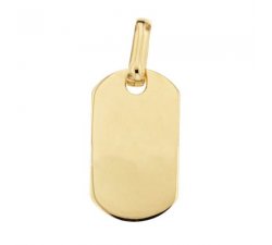 Yellow gold customizable medal pendant 803321730865