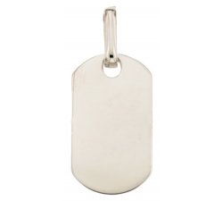 Customizable medal pendant White gold 803321731699