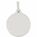 Customizable medal pendant White gold 803321703105