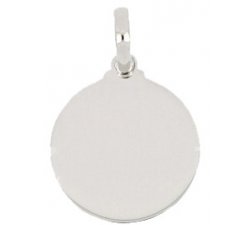 Customizable medal pendant White gold 803321703105