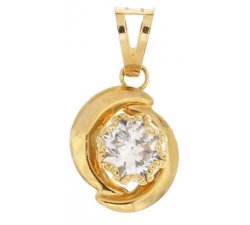 Women's pendant light point Yellow gold 803321729881