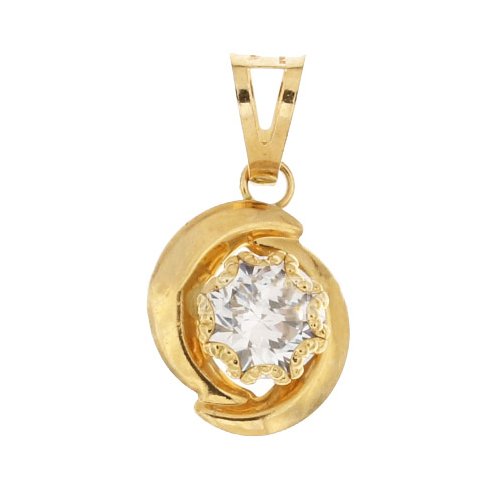 Women's pendant light point Yellow gold 803321729881