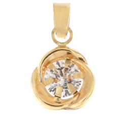 Women's pendant light point Yellow gold 803321737340