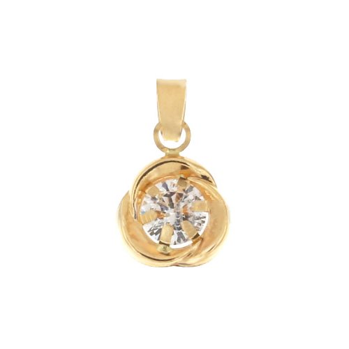 Women's pendant light point Yellow gold 803321737340