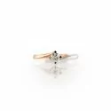 Ring Promesse Jewelry Woman Solitaire Diamond THBICO