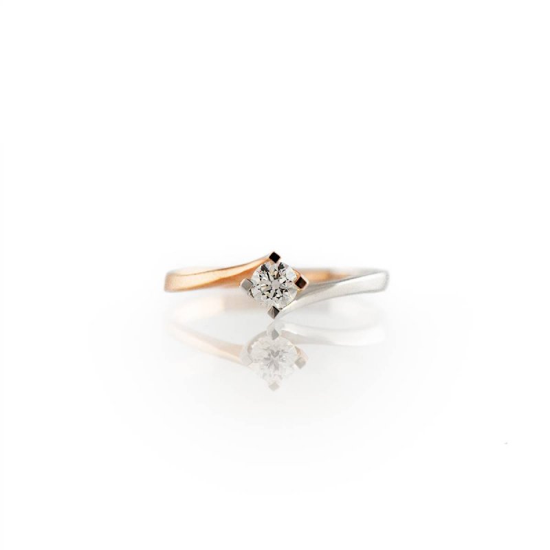 Ring Promesse Jewelry Woman Solitaire Diamond THBICO GioielleriaLucchese