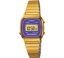 Orologio CASIO da donna LA670WGA-6DF Acciaio PVD oro dorato Vintage