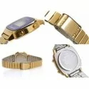 CASIO women's watch LA670WGA-6DF Steel PVD gold gilt Vintage