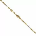 Bracciale Uomo in Oro Giallo e Bianco 803321734697