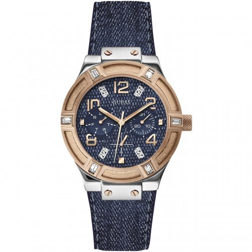 Guess Damenuhr Jet Setter Collection W0289L1