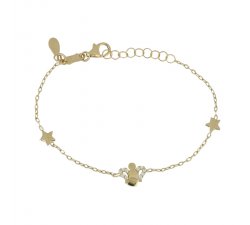 Yellow gold girl's bracelet 803321730074
