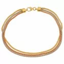 Three-color gold women's bracelet 803321718113