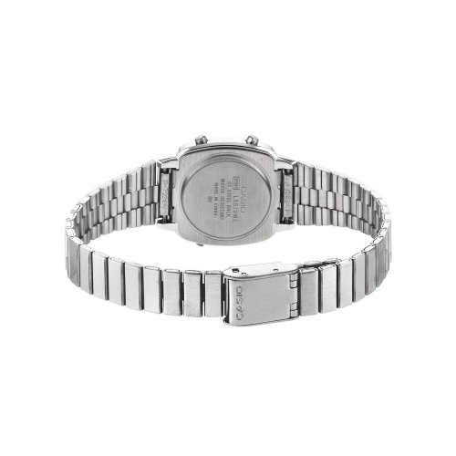 CASIO women's watch LA670WEA-2EF Vintage Steel