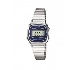 CASIO Damenuhr LA670WEA-2EF Vintage Steel