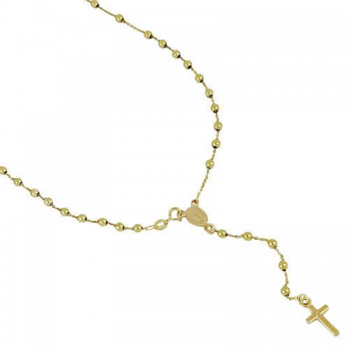 Collana Rosario Oro Giallo Madonna Miracolosa 803321716888