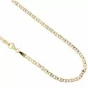 Yellow and White Gold Men's Necklace 803321717577