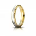 UNOAERRE Cassiopea Wedding Ring White Yellow Gold Brilliant Promises