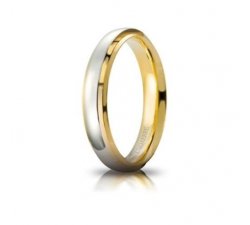 UNOAERRE Cassiopea Wedding Ring White Yellow Gold Brilliant Promises