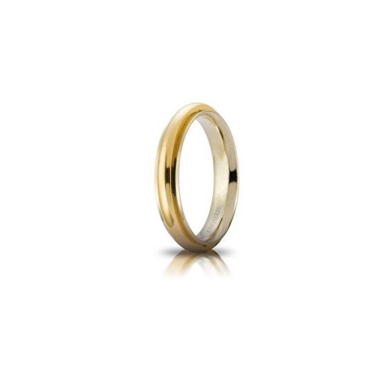 UNOAERRE Andromeda Wedding Ring White Yellow Gold Brilliant Promises
