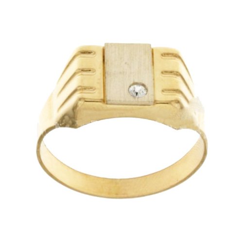 Anello Uomo in Oro Giallo e Bianco 803321711971