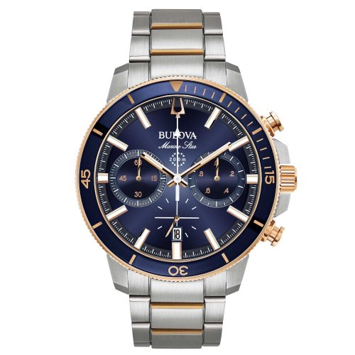 Bulova 98B301 Herrenuhr Marine Star Collection