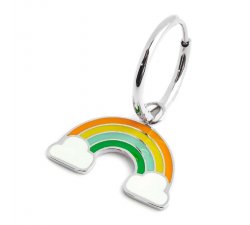 Monorecchino Marlù pendente arcobaleno 18OR071