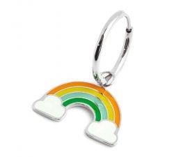 Marlù single earring with rainbow pendant 18OR071
