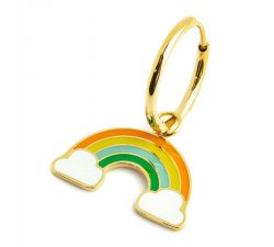 Monorecchino Marlù pendente arcobaleno 18OR071G