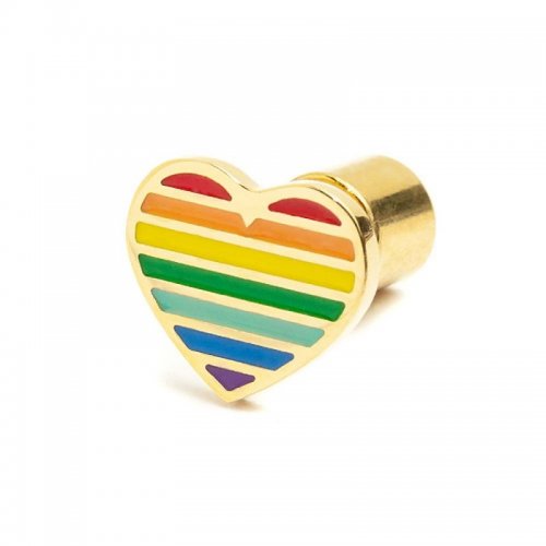 Marlù single earring with rainbow 18OR073G