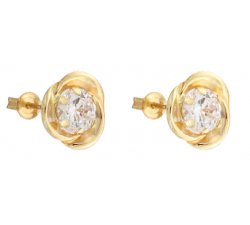 Women's Yellow Gold Earrings 803321737125