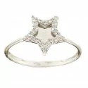 White Gold Woman Ring 803321733301