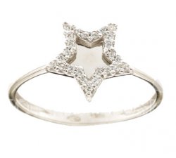 Anello Donna Oro Bianco 803321733301