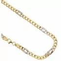 Yellow and White Gold Men&#39;s Necklace 803321700280