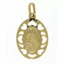 Pendant Madonna yellow gold GL100022