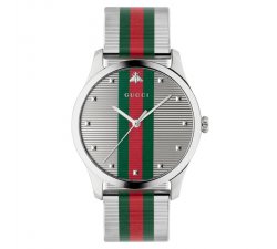 Orologio Gucci Uomo YA126284 Collezione G-Timeless