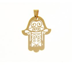Ciondolo Mano di Fatima oro giallo 202780