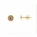 Eye of Allah Woman Earrings Yellow Gold 228438