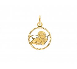 Pendant Angel yellow gold 245591