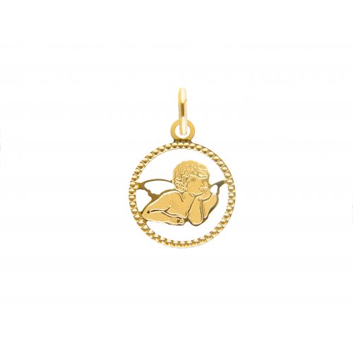 Pendant Angel yellow gold 245591