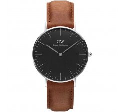 Daniel Wellington Damenuhr Classic Schwarz Durham DW00100144