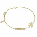 Mädchenarmband Gelbgold 803321721702